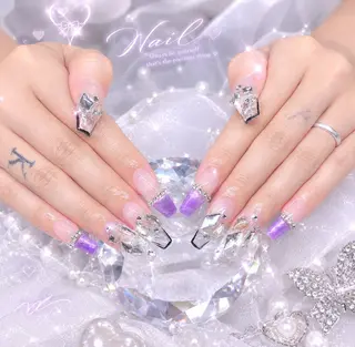 ロング hauoli ネイルサロンのネイルデザイン