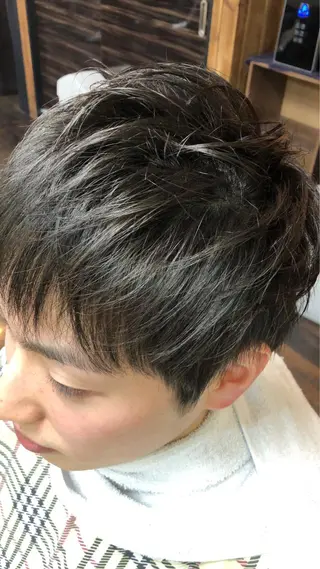 ショート メンズ 佐藤 優也のヘアスタイル