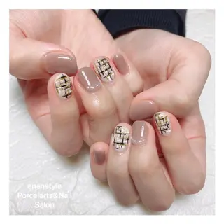 ミディアム ネイル 🐾enen style 🐾のネイルデザイン