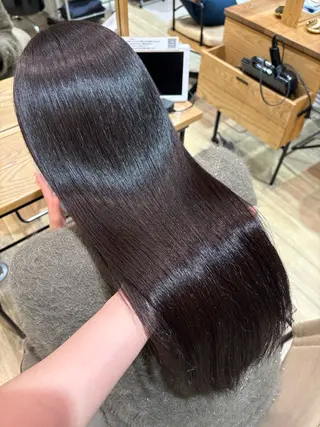 ロング カラー 太田 鈴佳のヘアスタイル