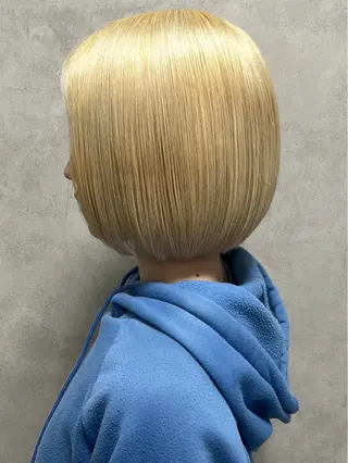 ショート カラー ボブ特化美容師☺︎ タクミのヘアスタイル