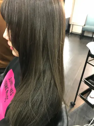 ロング カラー ハイライト/髪質改善 ans/黒木 和大のヘアスタイル