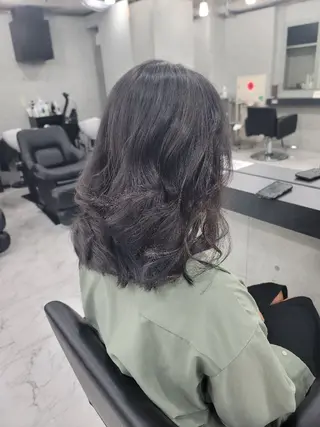 カラー セミロング ヘアアレンジ ❇️安達 優心❇️ レイヤー/艶髪特化のヘアスタイル