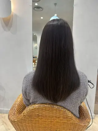 ロング カラー 菊池 諒平のヘアスタイル