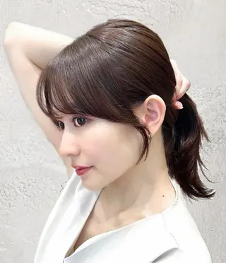 ロング 🧡くびれヘア/前髪 顔周り🧡久原結衣のヘアスタイル