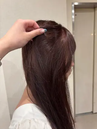 ロング 透明感／暖色カラー ／eye／ここなのヘアスタイル