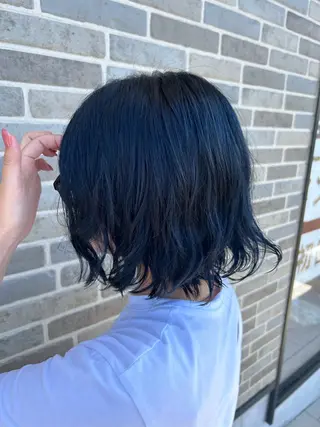 カラー 有村 実佑のヘアスタイル