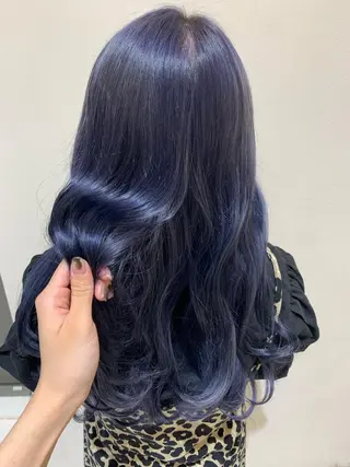 ロング 🪿透明感/艶カラー ﾜﾀﾅﾍﾞｱｵｲのヘアスタイル