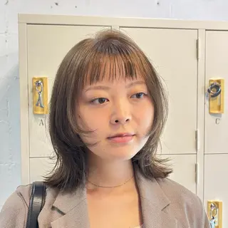 ミディアム カラー 🔮盛れる透明感/ レイヤー🔮リオのヘアスタイル