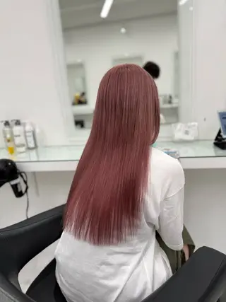 カラー ブリーチなし透明感 💗RYOTAのヘアスタイル