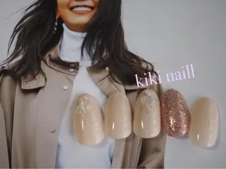 ネイル kiki nail &brow二子玉川のネイルデザイン