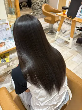 セミロング 🪐Bob perm 🌀チサのヘアスタイル