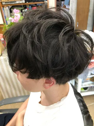 パーマ メンズ 石塚 浩のヘアスタイル