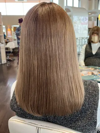 セミロング 清水 悠矢のヘアスタイル