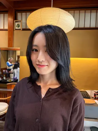 ミディアム ゆるふわガーリーst yle🩰yuukaのヘアスタイル