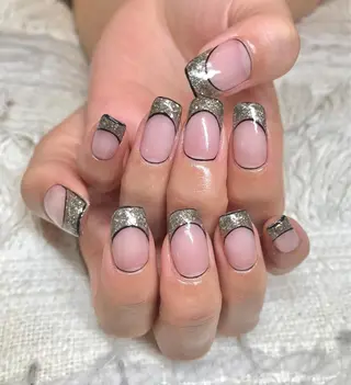 ミディアム カラー パーマ ヘアアレンジ ネイル マツエク・マツパ el. by Aoのネイルデザイン
