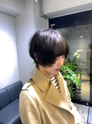 ショート カラー 🫧似合わせショート イシダ🫧のヘアスタイル