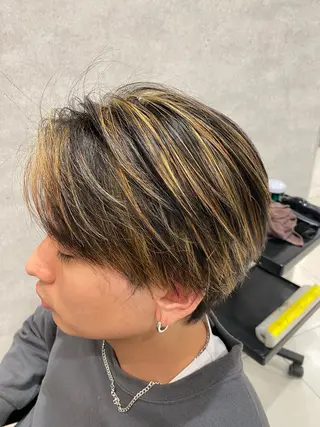 カラー メンズ HearPut 府中櫻井のヘアスタイル