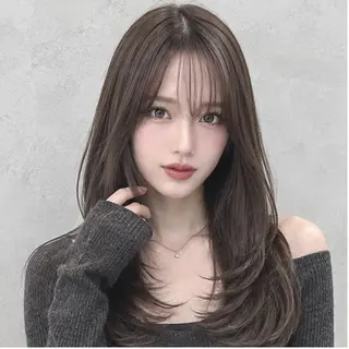 ロング 菅原 大佑のヘアスタイル