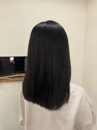 ミディアム 坂 瑞希のヘアスタイル