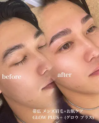 アイブロウ 帯広　メンズ眉毛 GLOW PLUS＋の眉毛・アイブロウイメージ