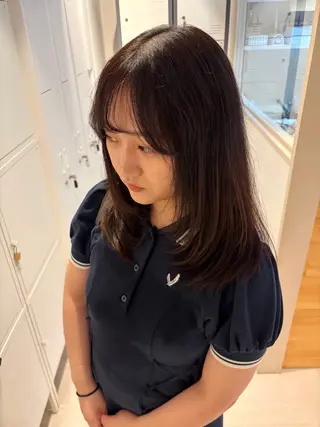 ミディアム 光岡 玲遠のヘアスタイル