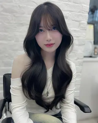 ロング 本田 翔のヘアスタイル