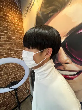 ショート カラー パーマ ヘアアレンジ メンズ キッズ ネイル マツエク・マツパ アイブロウ 久木原 ゆりのヘアスタイル