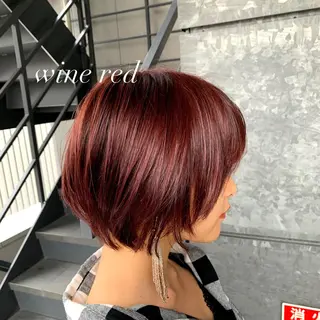 ショート カラー 髪質改善/白髪ぼかし KENTAのヘアスタイル