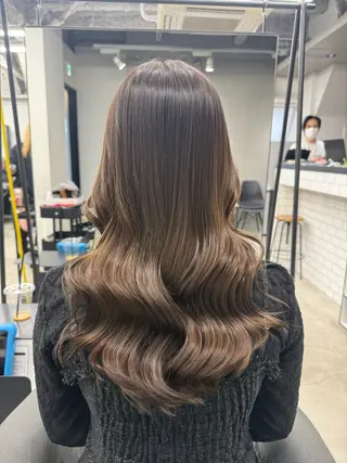ロング カラー 渋谷髪質改善/縮毛 矯正/かすが🪽🫧のヘアスタイル