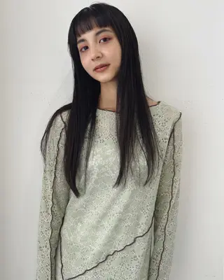 ロング 村上雅人 ナチュラルモードのヘアスタイル