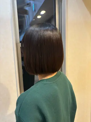 ミディアム 下河 美友のヘアスタイル