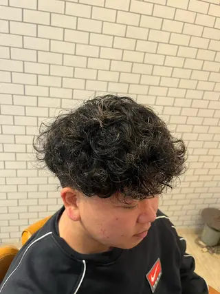 ミディアム クボタ マコトのヘアスタイル