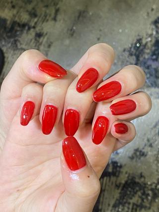 ネイル ♱˖⁺ 𝒎𝒐𝒑𝒊 ⁺のネイルデザイン