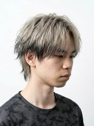 カラー メンズ 心斎橋メンズサロン リベルテグリットのヘアスタイル