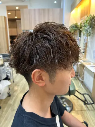 メンズ 泰中 玲音のヘアスタイル