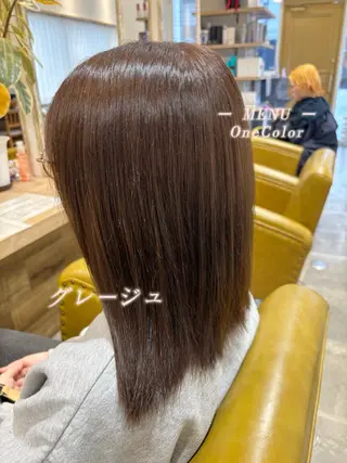 カラー beauty beast防府店のヘアスタイル