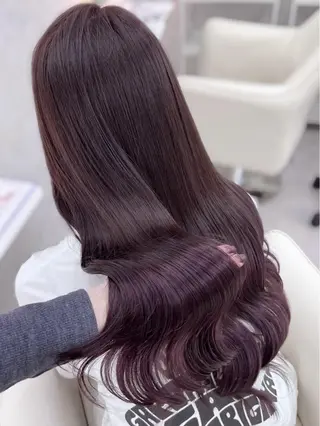 セミロング 🍑ももか🍑カラー モデル様募集中🦋のヘアスタイル