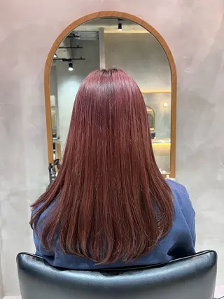 ロング カラー fifth 清水睦月のヘアスタイル