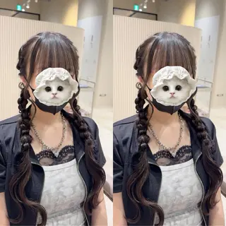 ヘアアレンジ wool TOKYO ありさのヘアスタイル