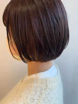 ショート カラー パーマ ヘアアレンジ 加藤 綾華のヘアスタイル