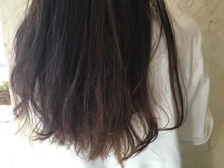 ロング カラー パーマ ヘアアレンジ レイヤーボブ/ボブ 仲川和人のヘアスタイル