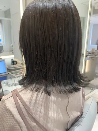 ミディアム カラー Takahashi Yuriのヘアスタイル