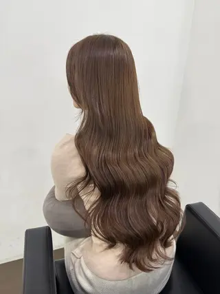 ロング 【ioe岡本】🐶 向井歩のヘアスタイル