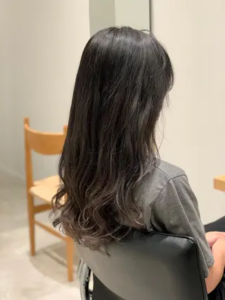 ロング カラー 佐野 智史のヘアスタイル
