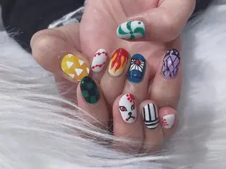 ネイル Sachi Nail上野のネイルデザイン