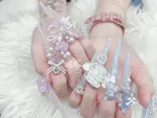 ネイル yukina 長さ出しネイル専門店のネイルデザイン