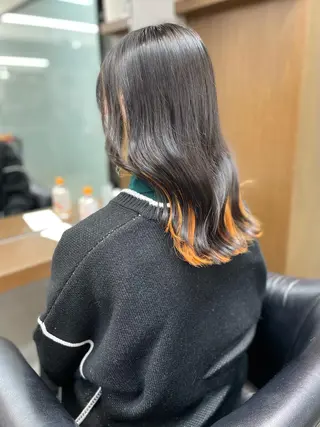 カラー yasuハイトーン/ デザインカラーのヘアスタイル