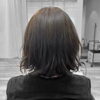 ミディアム 鈴木遥幾 艶髪特化美容師のヘアスタイル