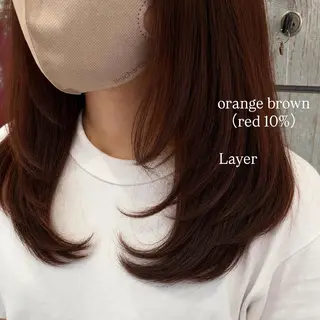 ロング カラー 淡色┊︎ナチュラル 🧁奈那美🧁*.゜のヘアスタイル